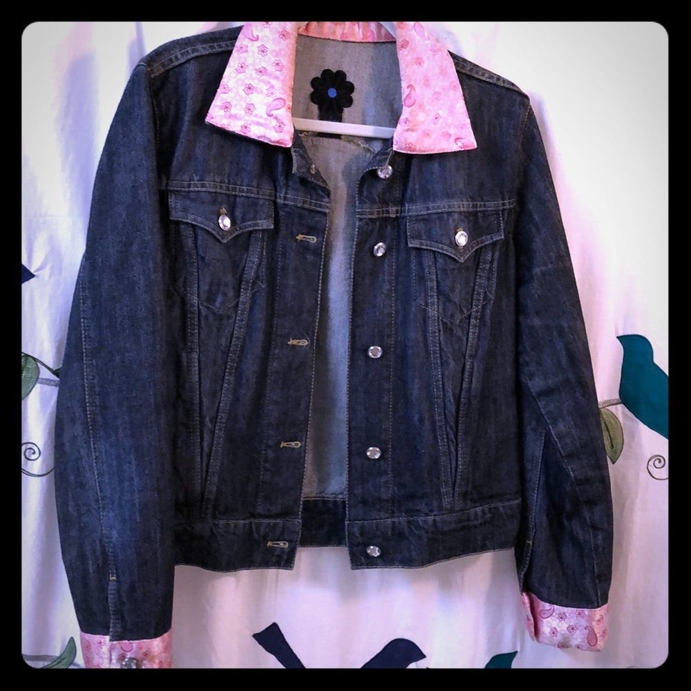Jean jacket hand made